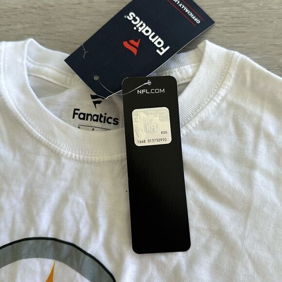 Fanatics Pittsburgh Steelers Branded Logo Team LS T-Shirt White S NWT - Picture 5 of 6